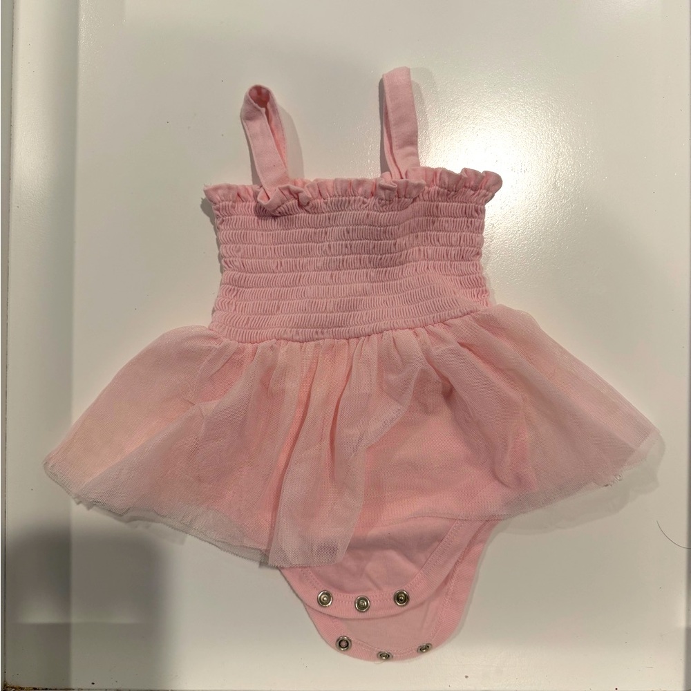 First impressions baby girl tutu onesie